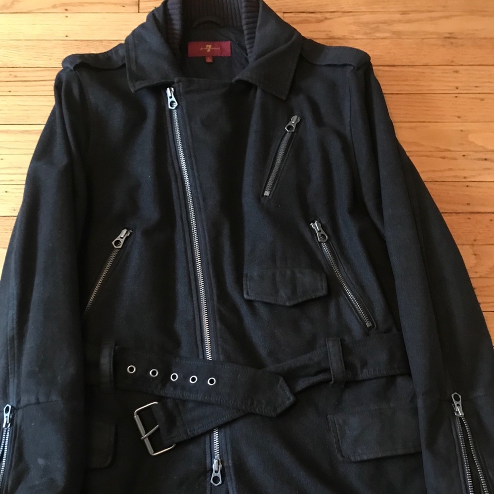 7 For All Mankind biker jacket
